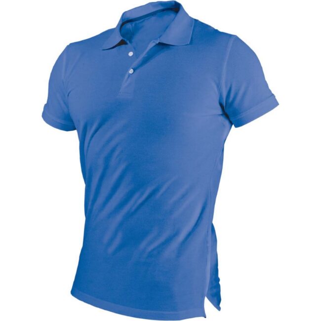 Koszulka polo GARU niebieska STALCO