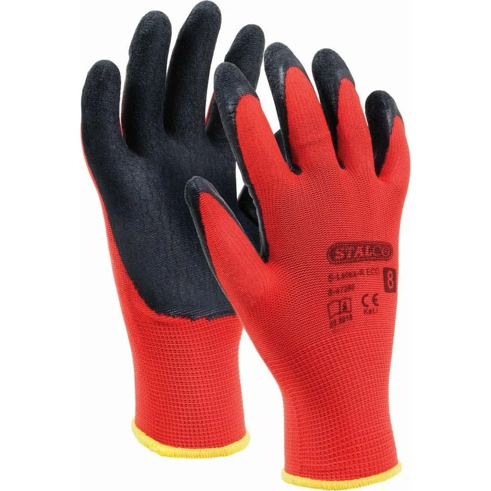 Rękawice poliestrowe S-LATEX R ECO S-47279 STALCO