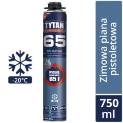 TYTAN Piana pistoletowa O2 PROFESSIONAL 65 ZIMOWA 750ml SELENA