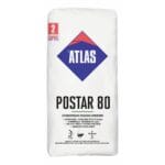 POSTAR 80 szybkosprawna posadzka cementowa 25kg ATLAS