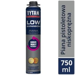 Piana pistoletowa LOW EXPANSION 750ml TYTAN SELENA