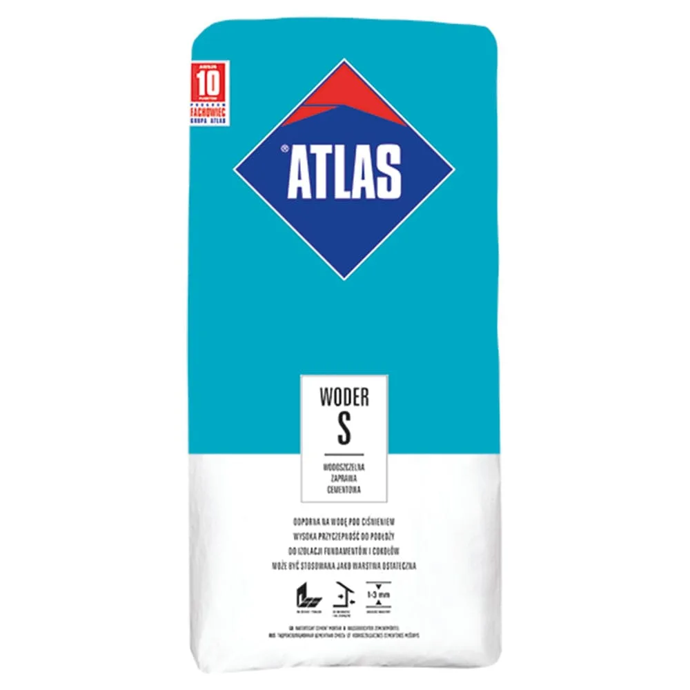 WODER S ZAPRAWA WODOSZCZELNA 25kg ATLAS
