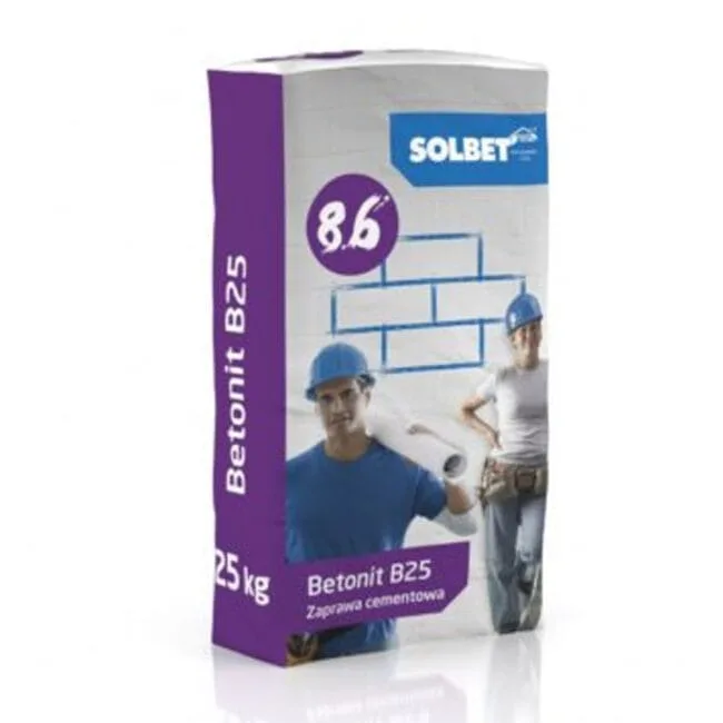 SOLBET Zaprawa cementowa BETONIT B25 25kg SOLBET Zaprawa cementowa BETONIT B25 25kg