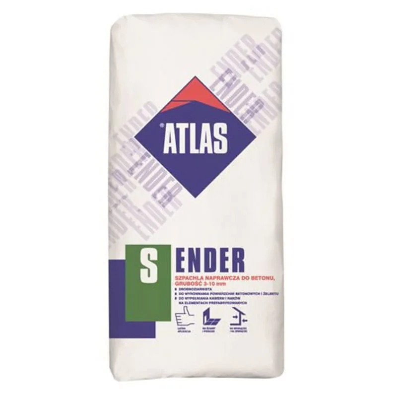 Szpachla naprawcza do betonu ENDER S 25kg ATLAS