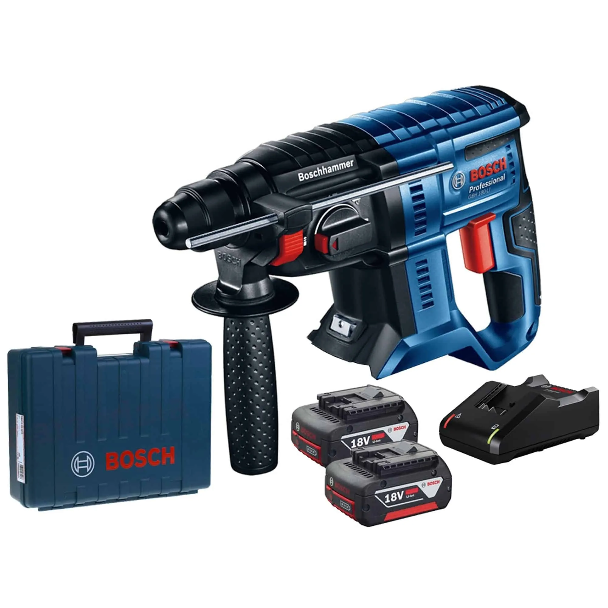Młot udarowo obrotowy GBH 180-li 18V EC 2x4Ah BOSCH