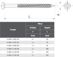 1X75 100szt WBT-61075-ZN