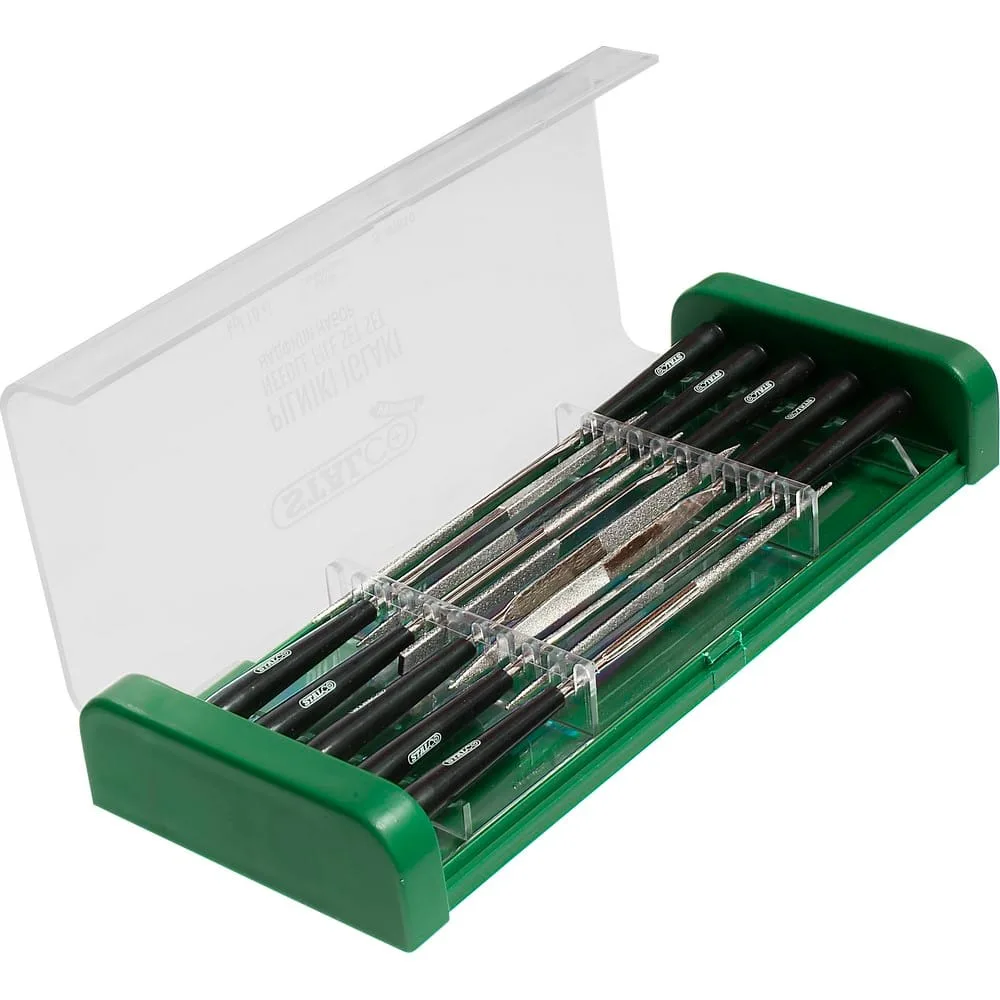 Pilniki iglaki 140mm (komplet 10 el.) S-40610 STALCO