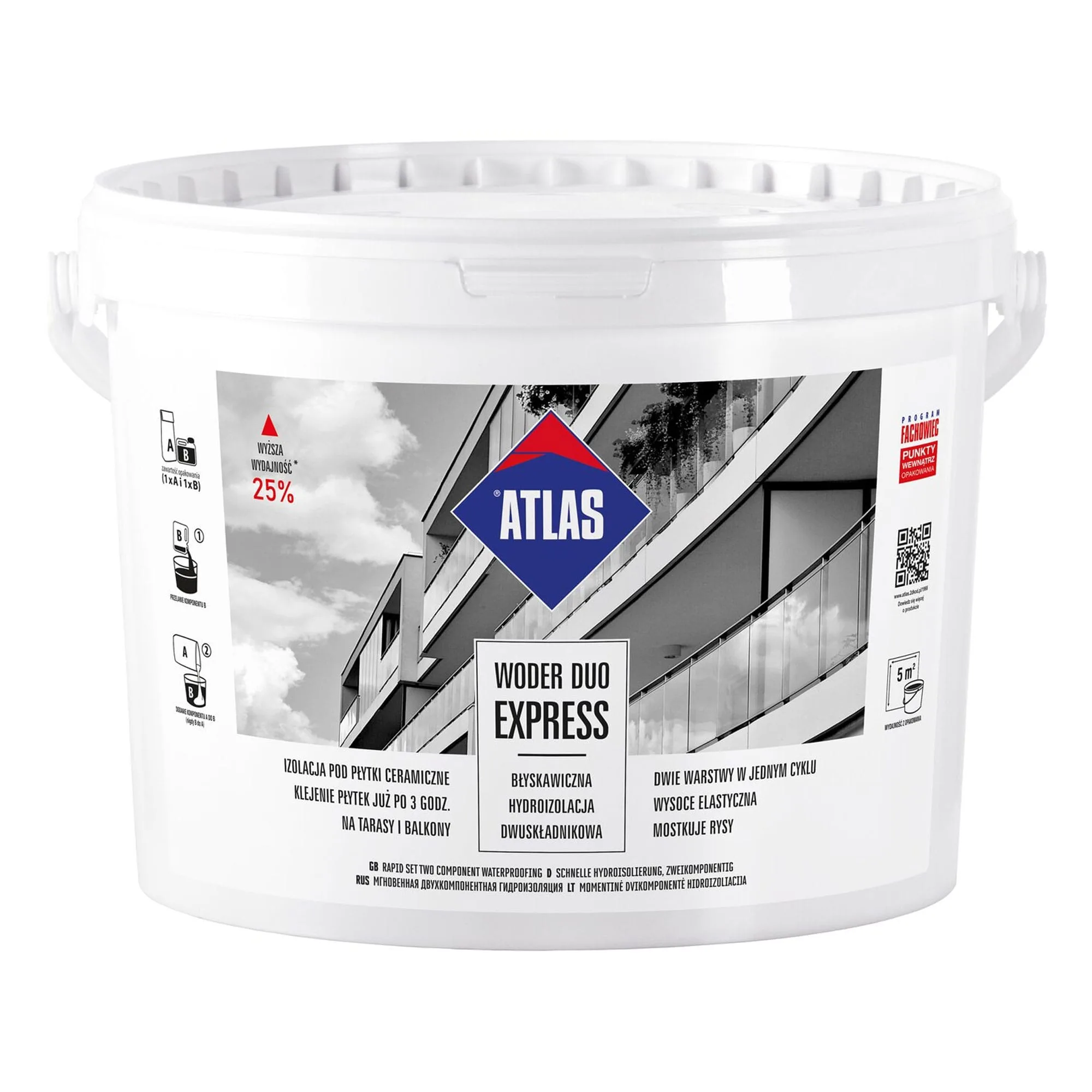 Woder DUO Express Komplest 24kg ATLAS
